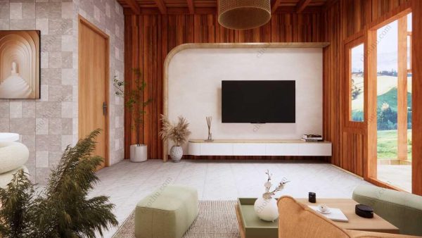 Bản vẽ kiến ​​trúc - Cabin hiện đại 7,9x4,1m có gác xép - Bản thiết kế nhà nghỉ dưỡng tùy chỉnh - Hình ảnh 10