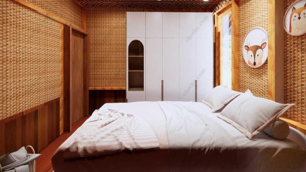 Bản vẽ kiến ​​trúc nhà gỗ hiện đại 7,6x5,9m - Bản thiết kế nhà nghỉ dưỡng tùy chỉnh - Hình ảnh 14