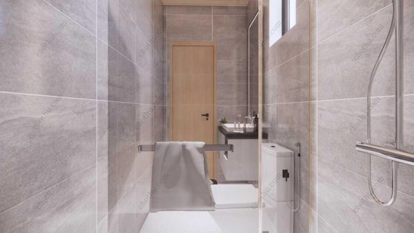 Bản vẽ kiến ​​trúc nhà gỗ hiện đại 7,8x6,1m - Bản thiết kế nhà nghỉ dưỡng tùy chỉnh - Hình ảnh 16