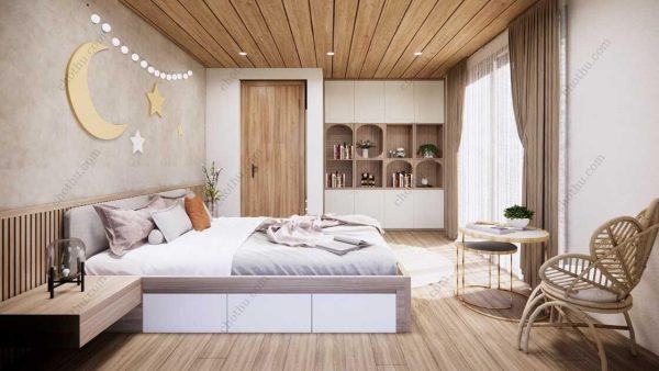 Bản vẽ kiến ​​trúc nhà gỗ hiện đại 10x7,3m - Bản thiết kế nhà nghỉ dưỡng tùy chỉnh - Hình ảnh 13