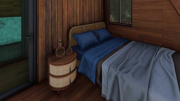 Cabin hiện đại 45' x 22' có gác xép - Bản thiết kế nhà nghỉ dưỡng tùy chỉnh - Hình ảnh 15