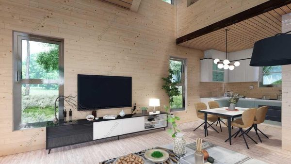 Nhà cấp 4 mái Thái đơn giản hot nhất hiện nay diện tích: 9.3x8.3m - V881 - Hình ảnh 8