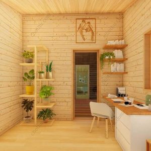 Mẫu nhà cấp 4 mái Thái diện tích: 12x8.6m - V878