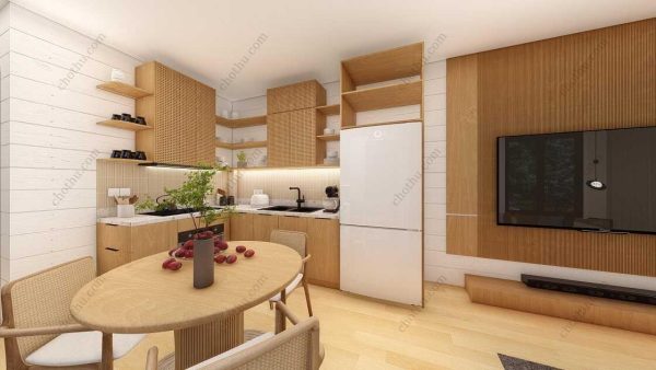 Bản vẽ kiến ​​trúc nhà gỗ hiện đại 27' x 18' – Bản thiết kế nhà nghỉ dưỡng tùy chỉnh - Hình ảnh 5