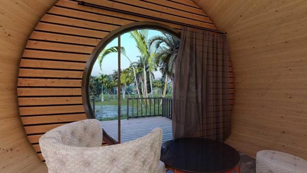 Bản vẽ kiến ​​trúc nhà gỗ hiện đại 10' x 29' – Bản thiết kế nhà nghỉ dưỡng tùy chỉnh - Hình ảnh 10