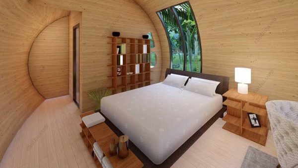 Bản vẽ kiến ​​trúc nhà gỗ hiện đại 10' x 29' – Bản thiết kế nhà nghỉ dưỡng tùy chỉnh - Hình ảnh 7