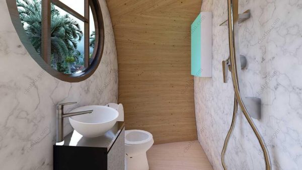 Bản vẽ kiến ​​trúc nhà gỗ hiện đại 10' x 29' – Bản thiết kế nhà nghỉ dưỡng tùy chỉnh - Hình ảnh 9
