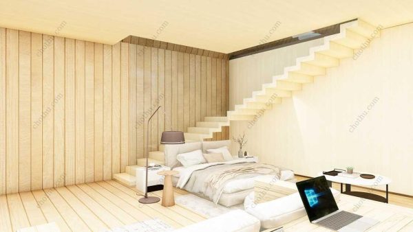 Bản vẽ kiến ​​trúc nhà gỗ hiện đại 66' x 75' – Bản thiết kế nhà nghỉ dưỡng tùy chỉnh - Hình ảnh 12