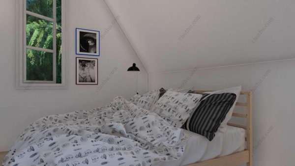 Bản vẽ kiến ​​trúc nhà gỗ hiện đại 10'×13' – Bản thiết kế nhà nghỉ dưỡng tùy chỉnh - Hình ảnh 10