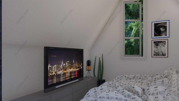 Bản vẽ kiến ​​trúc nhà gỗ hiện đại 10'×13' – Bản thiết kế nhà nghỉ dưỡng tùy chỉnh - Hình ảnh 9