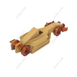 Đồ chơi gỗ cắt laser xe đua F1 - Mô hình 3D