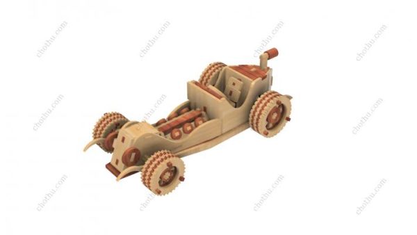 Mô hình xe đua công thức 1 - Mô hình 3D tệp cắt laser - Hình ảnh 3