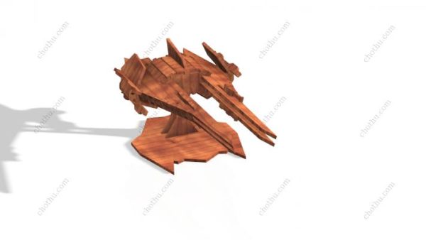 Mô hình 3D tệp cắt laser Star of War - Hình ảnh 12