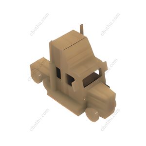 Tệp kỹ thuật số đồ chơi, mô hình container để cắt laser