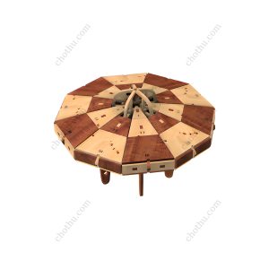Tệp cắt laser UFO, Mô hình 3D thân thuyền UFO