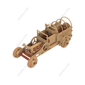 Mô hình xe đầu kéo – Mô hình cắt laser 3D